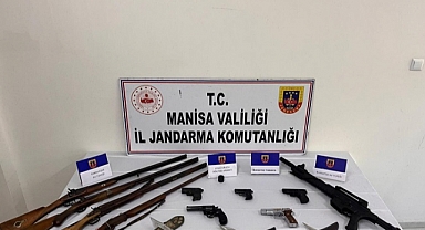 Akhisar'da silah kaçakçılığı operasyonu düzenlendi