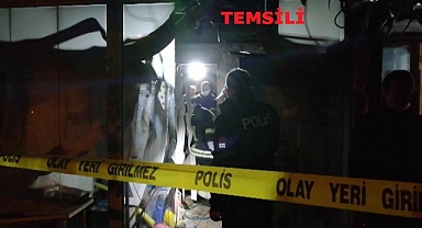 Aydın'da evde çıkan yangında bir kişi öldü