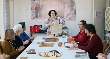 Balçova’da el sanatları kurslarına yoğun ilgi