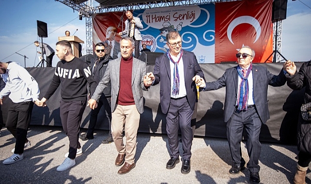Başkan Tugay Hamsi Şenliği’ne katıldı