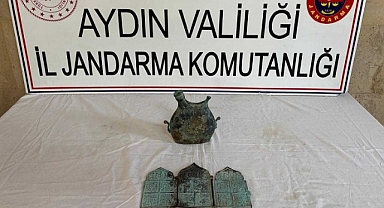 Bizans dönemine ait levha ele geçirildi