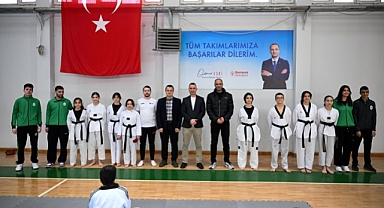 Bornova’da taekwondocuların kuşak heyecanı