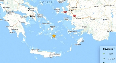 Ege Denizi'nde bir deprem daha!
