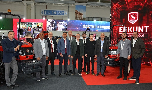Erkunt Traktör, Agroexpo Fuarı'nda Tam Not Aldı