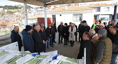 Güzelbahçe Belediyesi’nden Çiftçilere Can Suyu