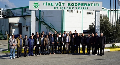İran Heyetinden Tire Süt Kooperatifi’ne Ziyaret