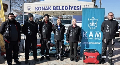 KAM afetlere hazırlık ve hayat kurtarmak için sahada