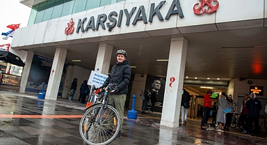 Karşıyakalılar işe bisikletle gidiyor
