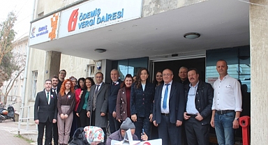 Ödemiş Vergi Dairesi personelinden kan bağışı