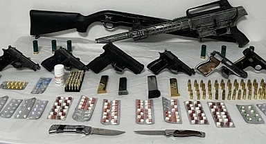 Ruhsatsız silah operasyonunda 6 şüpheli yakalandı