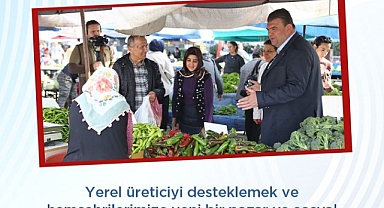 Seferihisar Belediyesi, Karakayalar Pazar Yeri’ni hizmete açıyor.