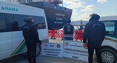 Tankerde 20 ton 600 kilogram kaçak akaryakıt ele geçirildi