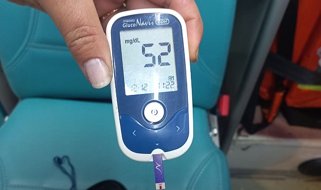 112 Çalışanının Kan Şekeri 52'ye Düştü: