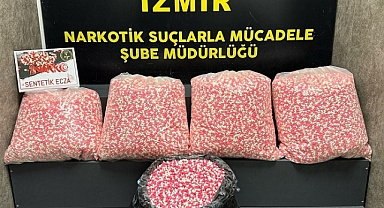 160 bin 940 sentetik ecza hap ele geçirildi
