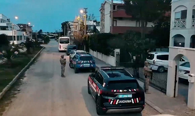Antalya'da suç örgütü operasyonu
