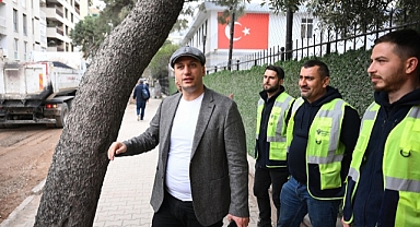 Bornova’nın gözde sokağına bayramlık asfalt