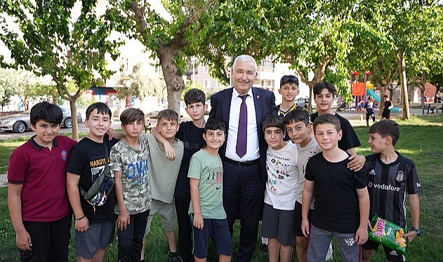 Çocuklar İstedi Başkan Türkmen Yaptı
