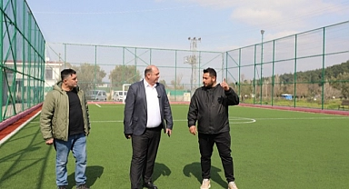 Değirmendere Halı Saha Yenilendi