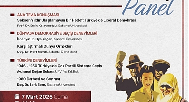“Demokrasi Yoluna Dönüş” paneli 7 Mart’ta