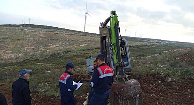 Didim'de kaçak kazı yapan 4 kişi yakalandı