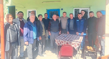 Hasan Çetin, Bayındır'da Üreticilerle Buluştu