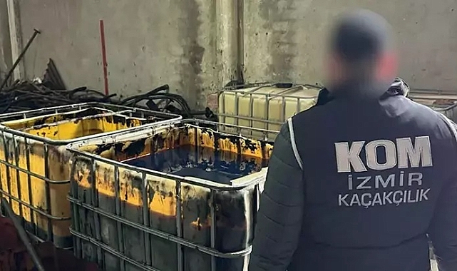 İzmir'de 24 ton kaçak akaryakıt ele geçirildi