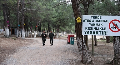 İzmir'de orman yangınlarına karşı ekipler teyakkuzda