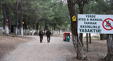 İzmir'de orman yangınlarına karşı ekipler teyakkuzda