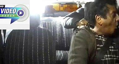İzmir'de Taksi Şoförü Gasbedildi
