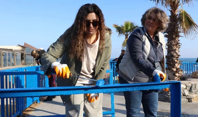 Güzelbahçe'den 'boyanı, fırçanı al gel' kampanyası