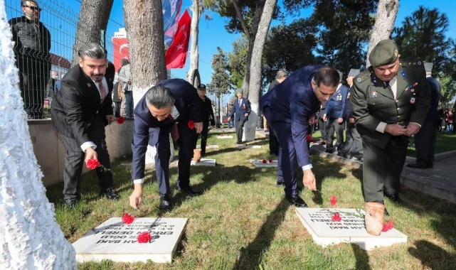 Narlıdere Çanakkale Zaferi'nin kahramanlarını andı