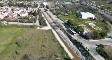 İzmir Yarımada'da dereler ıslah edildi
