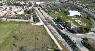 İzmir Yarımada'da dereler ıslah edildi