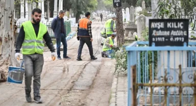 Bornova ve Büyükşehir iş birliğiyle bayram temizliği
