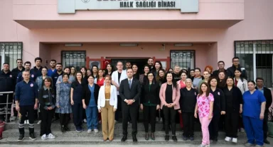 Bornova'da Başkan Eşki, 14 Mart Tıp Bayramı ziyareti