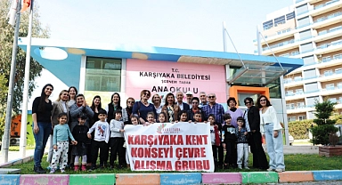 Karşıyaka’nın çocuklardan geleceğe yeşil miras