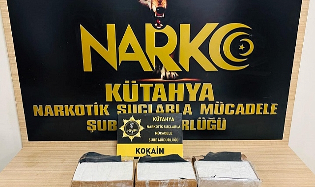 Kütahya'da Uyuşturucu Operasyonunda 3 Tutuklama