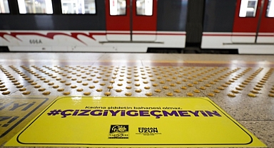 Narlıdere'den İzmir Metro'da Güçlü Mesaj
