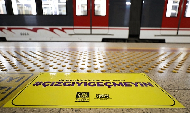 Narlıdere'den İzmir Metro'da Güçlü Mesaj