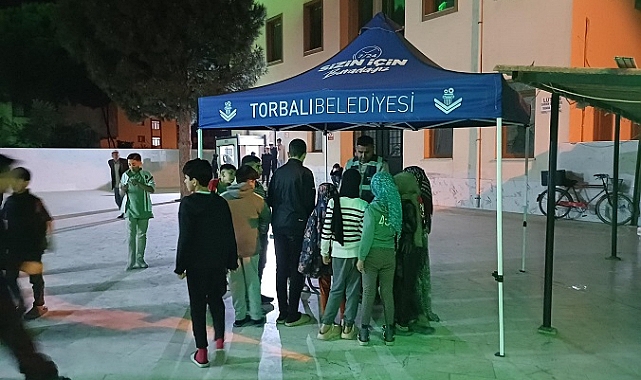 Torbalı’da Kadir Gecesi dualarla idrak edildi