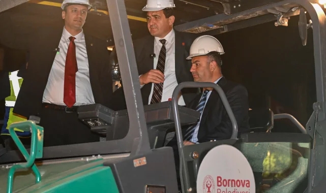 Ulaş Karasu&#039;dan Bornova&#039;da altyapı projelerine destek