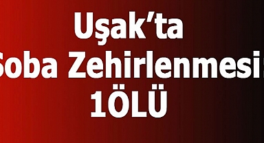 Uşak'ta karbonmonoksit gazından zehirlenen kadın öldü