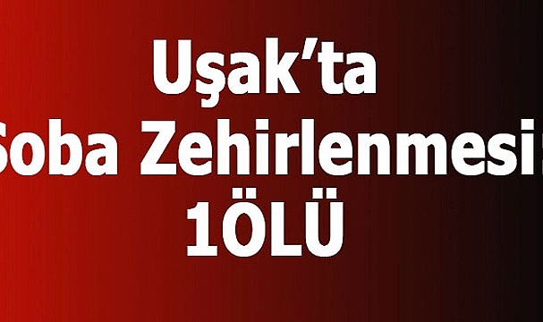 Uşak'ta karbonmonoksit gazından zehirlenen kadın öldü