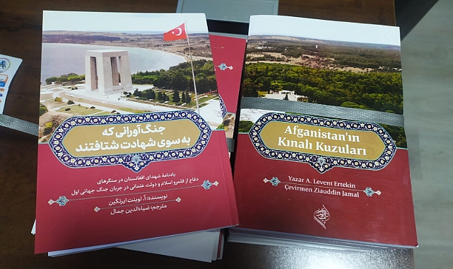 Yazar Ertekin’den 18 Mart’ta Anlamlı Bir Çalışma &quot;Afgan Kınalı Kuzular&quot; Kitabı Yayınlandı
