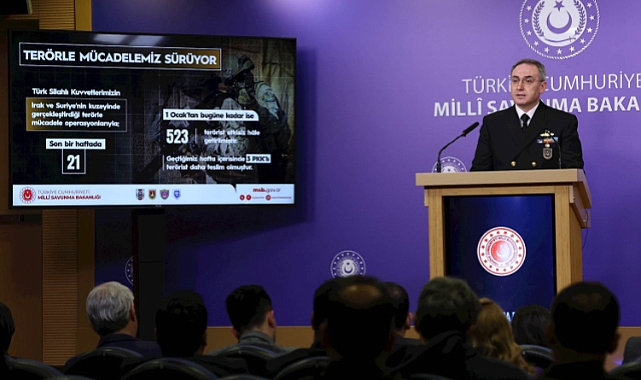Yılbaşından buyana 523 Terörist Etkisiz Hale Getirildi