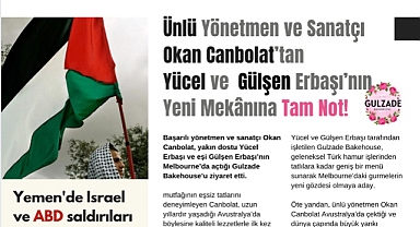 Yönetmen Okan Canbolat'tan Melbourne'da Bir Mekâna Tam Not!