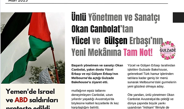 Yönetmen Okan Canbolat'tan Melbourne'da Bir Mekâna Tam Not!