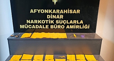Afyon’da Otomobilden Uyuşturucu Çıktı