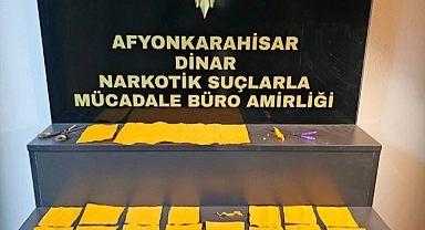 Afyon’da Otomobilden Uyuşturucu Çıktı