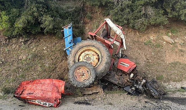 Aydın'da Traktör Devrildi: 1 Ölü, 2 Yaralı